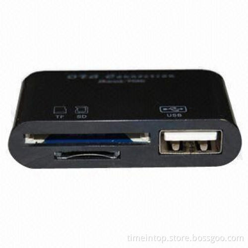 USB OTG Connection Kit and Card Reader for Samsung Galaxy Tab 10.1 P7500/P7510 Black